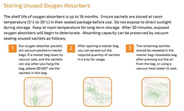 30cc Oxygen Absorber 8 OA Oxygen Absorber Storing e1741740801182